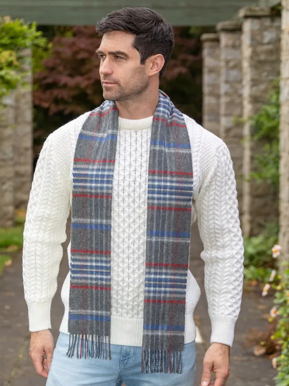 New Sweater Shop 100% Cashmere Scarf Grey