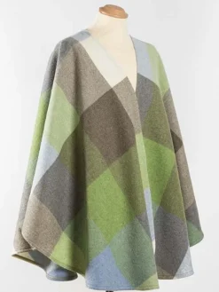 Fashion Sweater Shop 100% Lambswool Cape - Sue 614