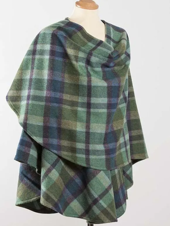 Online Sweater Shop 100% Lambswool Cape - Sue 624