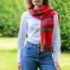 Outlet Sweater Shop 100% lambswool Red, Green & Blue 207