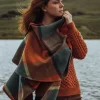 Fashion Sweater Shop 100% Lambwool Cape Col: 639