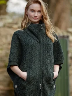Sale Sweater Shop Aran Batwing Jacket Merino Wool