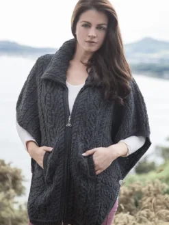 Sale Sweater Shop Aran Batwing Jacket Merino Wool