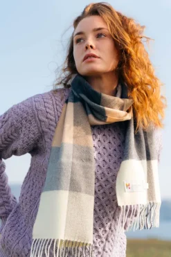 Discount Sweater Shop Extra Fine Merino Wool Scarf 162