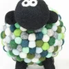 Best Sweater Shop Felt Sheep Collectible Green - Medium