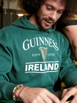 Fashion Sweater Shop Irish Guinness Hoodie Mens