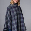 Best Sweater Shop Irish Tweed Poncho Col. 731