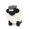Fashion Sweater Shop Knitted Sheep with Flat Cap - Grey Medium