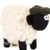 Outlet Sweater Shop Knitted Sheep with Flat Cap - Green Medium
