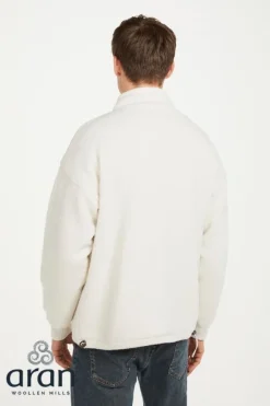Clearance Sweater Shop Lined Shetland Jacket Natural