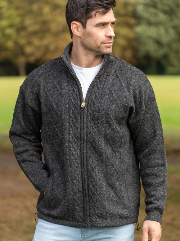 New Sweater Shop Lined Woollen Jacket Shetland Wool S361 Col:528