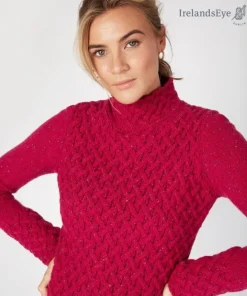 Online Sweater Shop Luxurious Wool & Cashmere Trellis Sweater - Bramble Berry