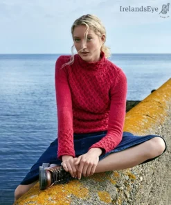 Online Sweater Shop Luxurious Wool & Cashmere Trellis Sweater - Bramble Berry