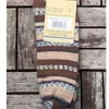 Sale Sweater Shop Men's Fair Isle Socks Brown Stripe