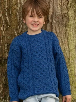 Sale Sweater Shop Merino wool Children's Aran Sweater