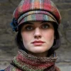 Fashion Sweater Shop Newsboy Cap Autumn check col.321