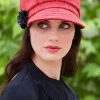Clearance Sweater Shop Newsboy Cap Coral 215
