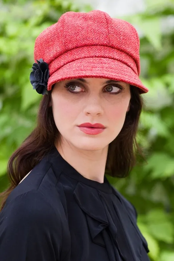 Clearance Sweater Shop Newsboy Cap Coral 215