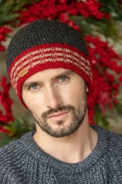Sale Sweater Shop Rib Pull on Hat Charcoal