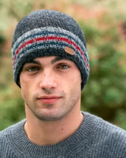 Sale Sweater Shop Rib Pullon Hat Charcoal Grey