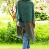Outlet Sweater Shop Ruanna Celtic Cape Emerald Green