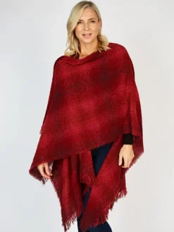 Online Sweater Shop Ruanna Celtic Cape Pink