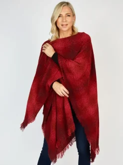 Online Sweater Shop Ruanna Celtic Cape Pink