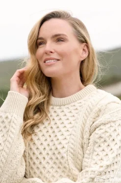 Online Sweater Shop Super Soft Crew Neck Sweater Natural