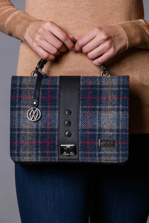 Outlet Sweater Shop The Fiona Tweed Bag Col.731