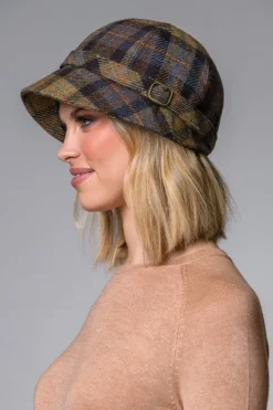 Clearance Sweater Shop Tweed Flapper Cap Col. 41