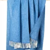 Best Sweater Shop Wool and Cashmere Herringbone Throw Col.1434
