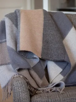 Discount Sweater Shop Wool and Cashmere Throw Col.1490